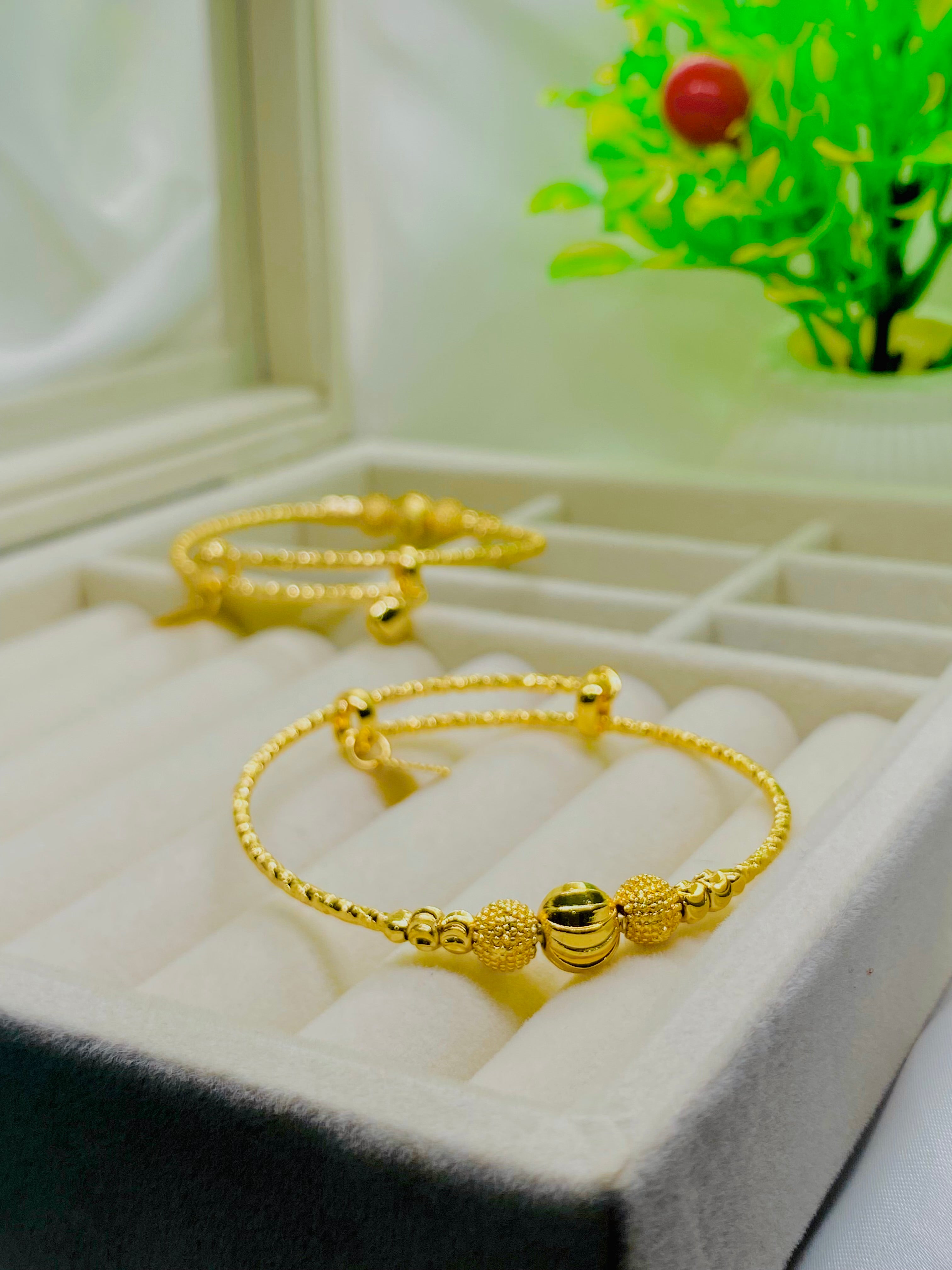 Golden Orb Harmony Bracelet