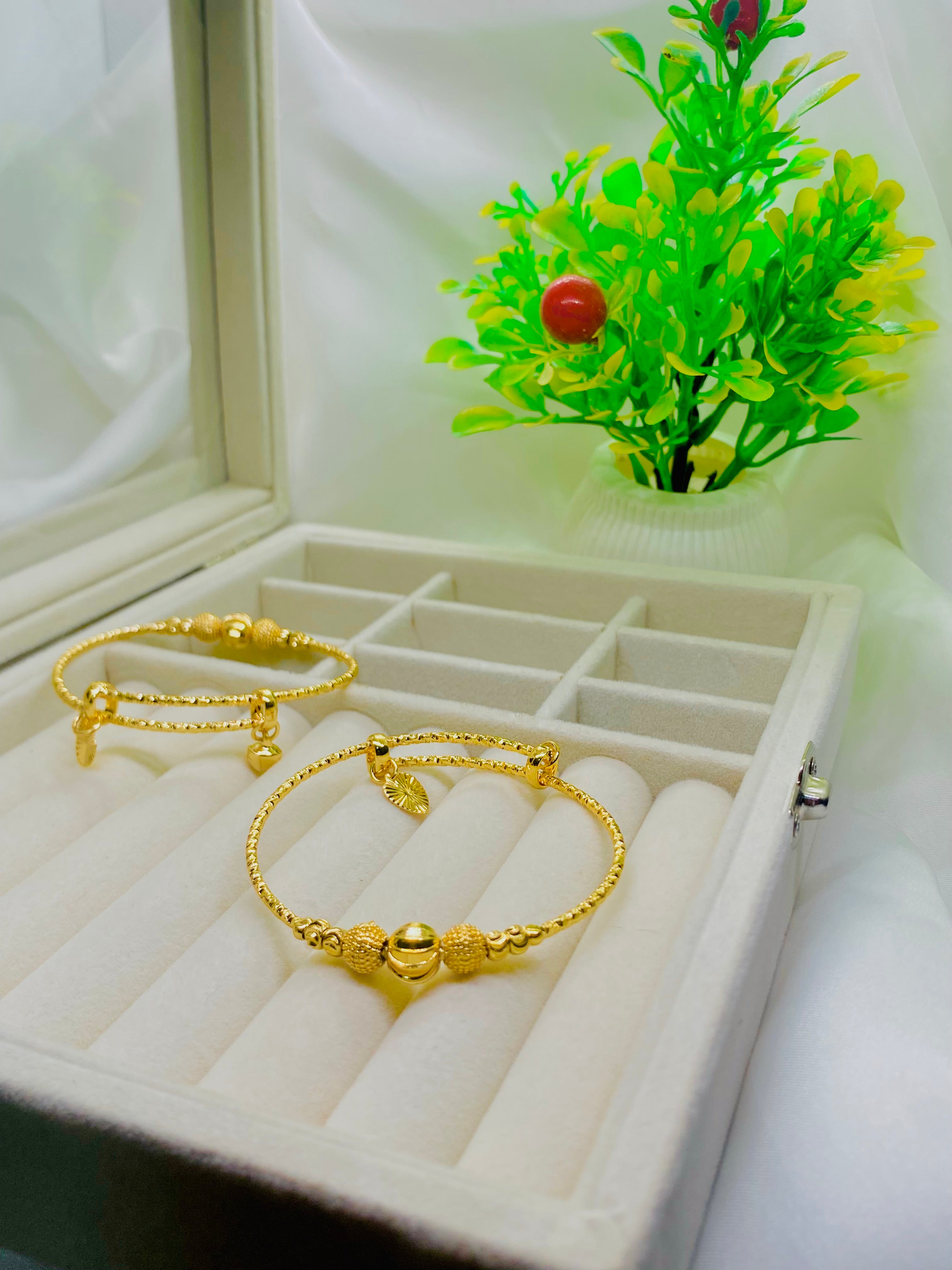 Golden Orb Harmony Bracelet
