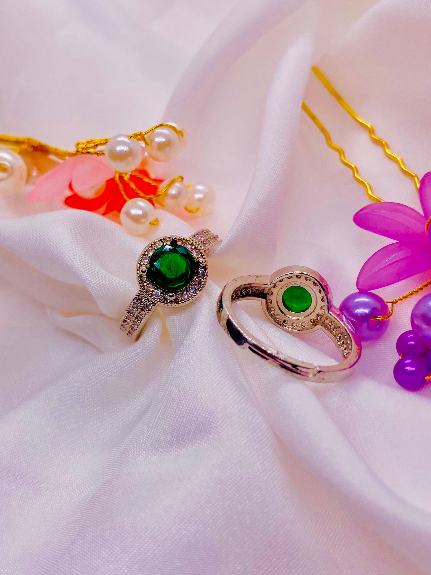 Royal Green Stone Ring