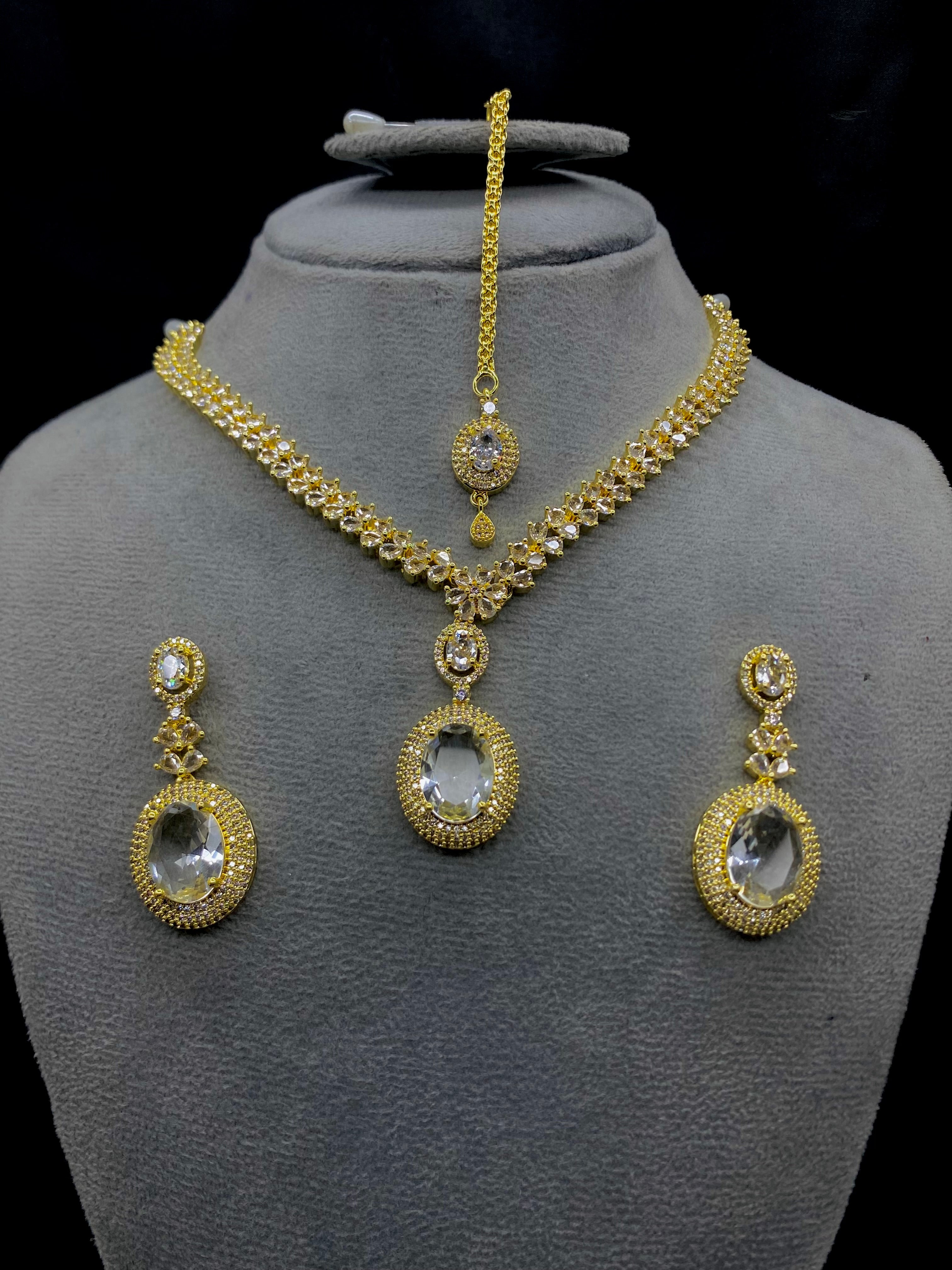 ✨ Zarqash Necklace Set (زرکش)