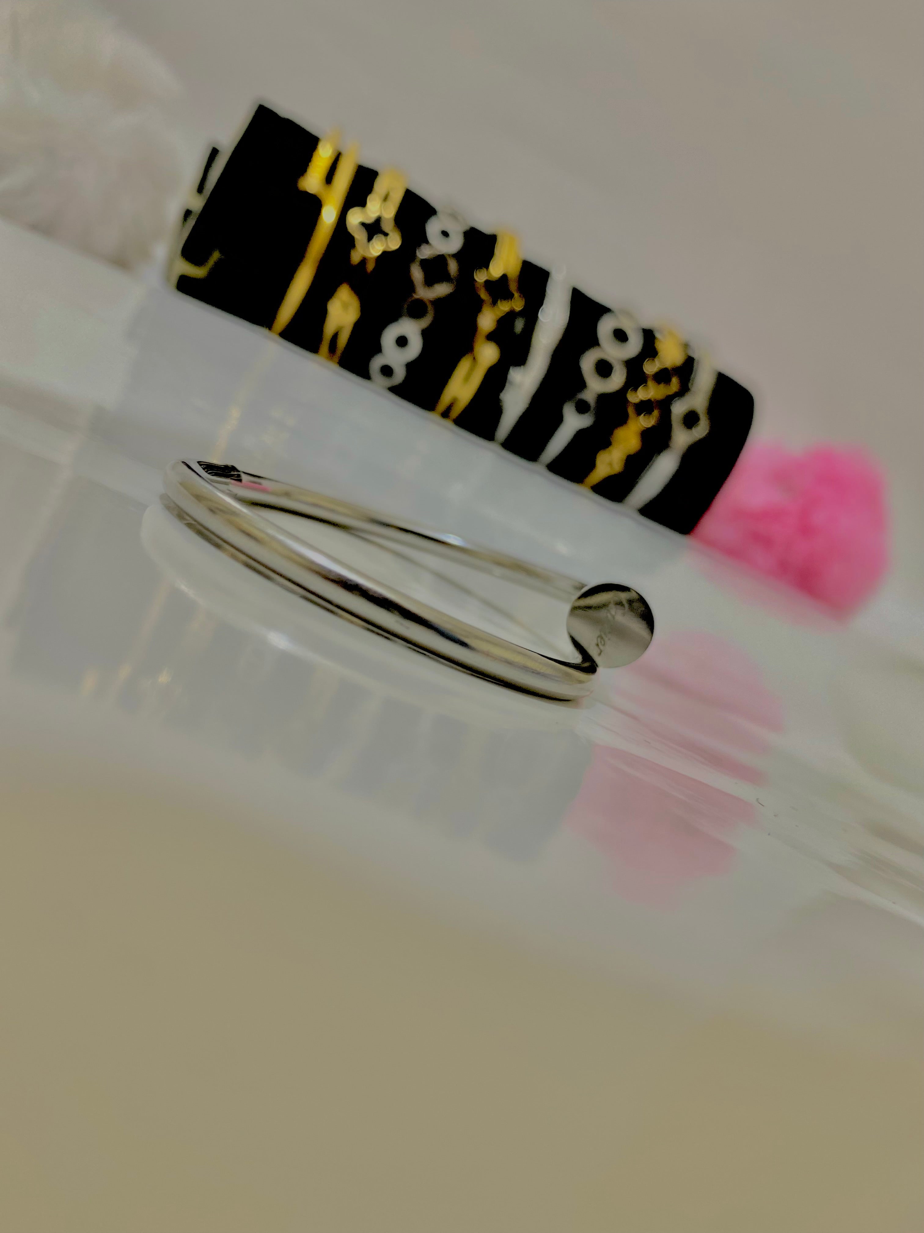 Luxury Cartier-Inspired Nail Bracelets – Gold & Silver Finishes