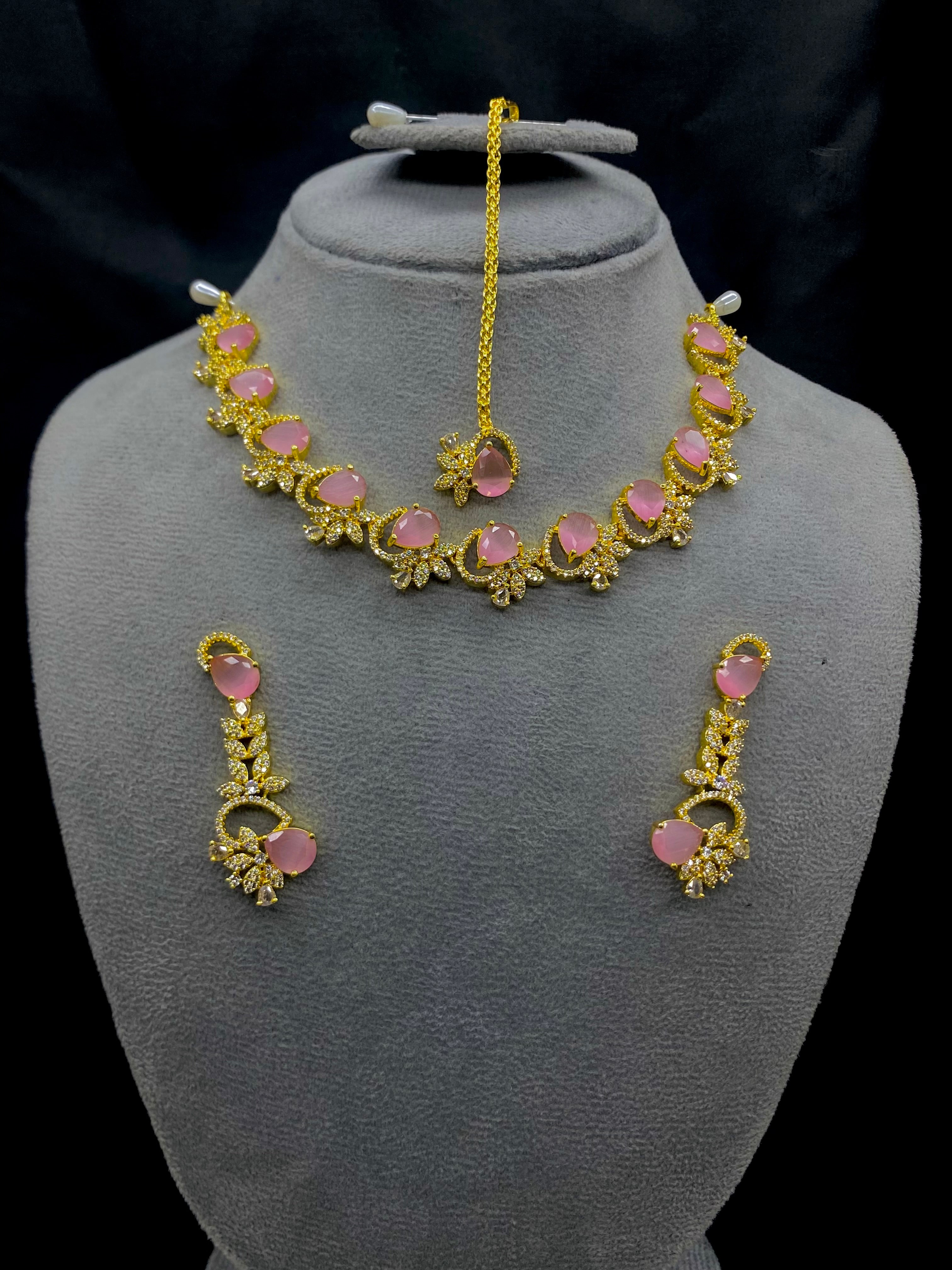 ✨ Mahrosh Necklace Set (ماہروش سیٹ)