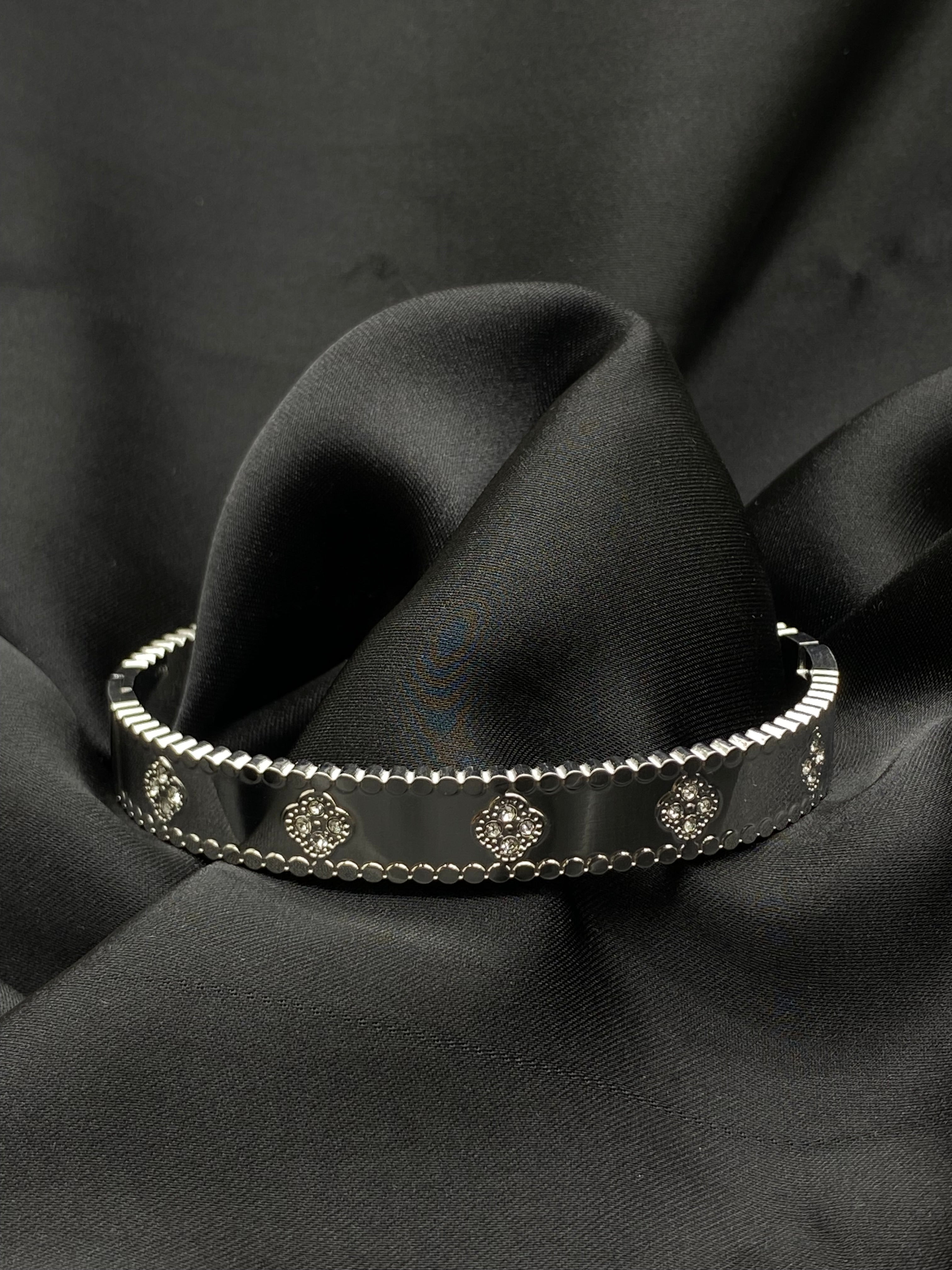 Royal Bloom Diamond Bracelets – Gold & Silver Edition
