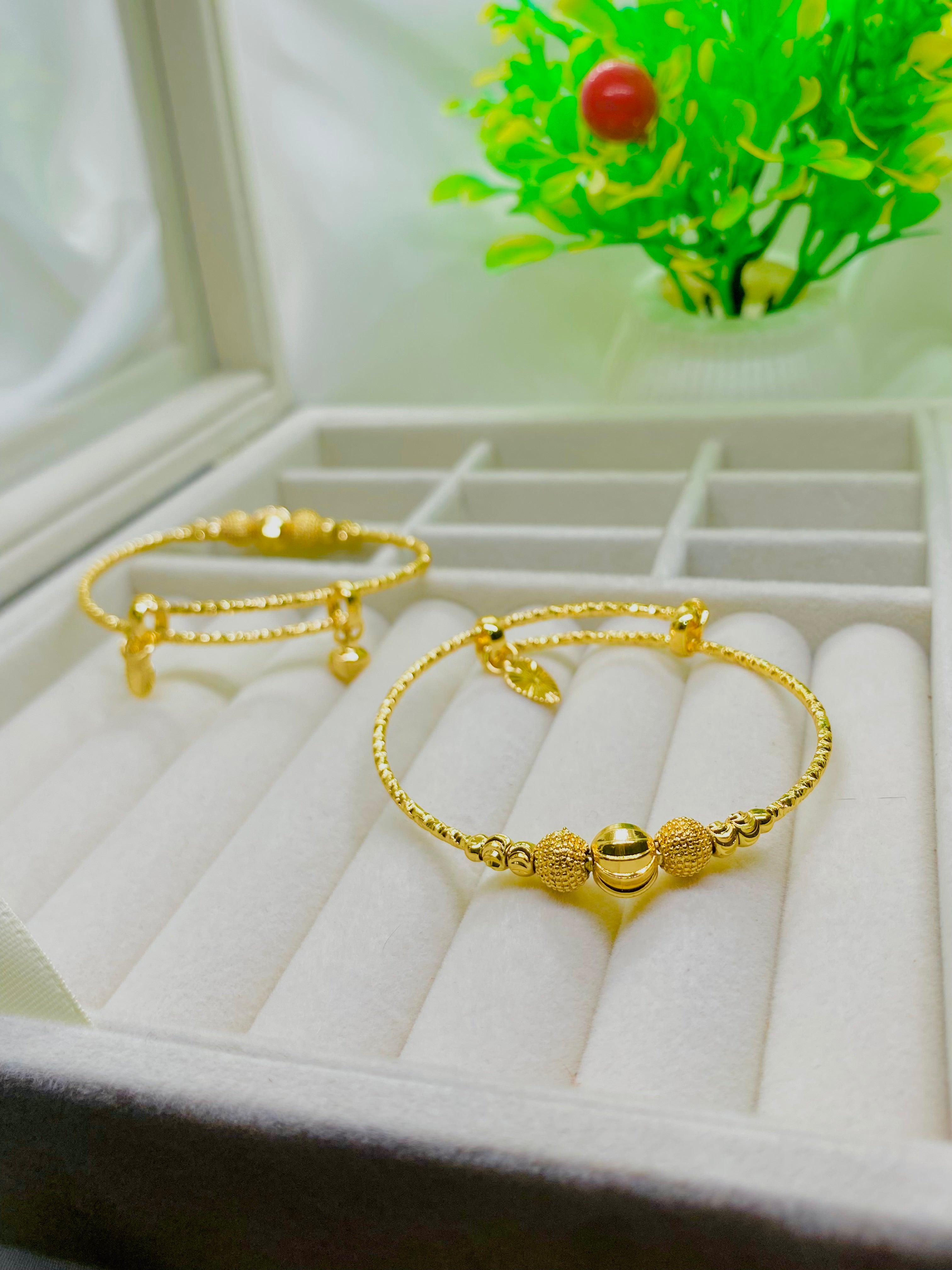 Golden Orb Harmony Bracelet