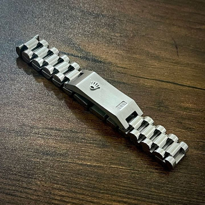 Rolex-Inspired Stainless Steel Link Bracelet