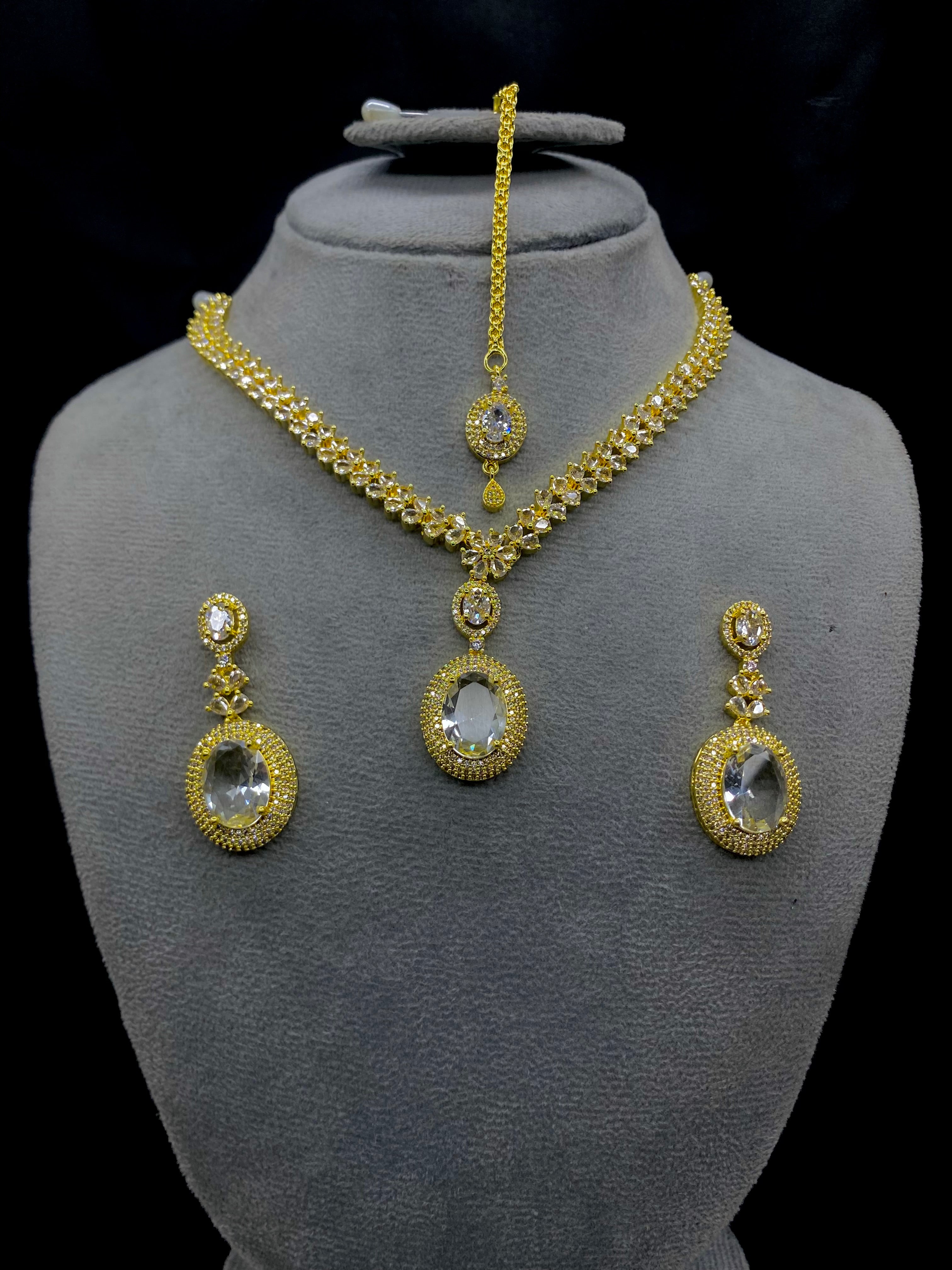 ✨ Zarqash Necklace Set (زرکش)