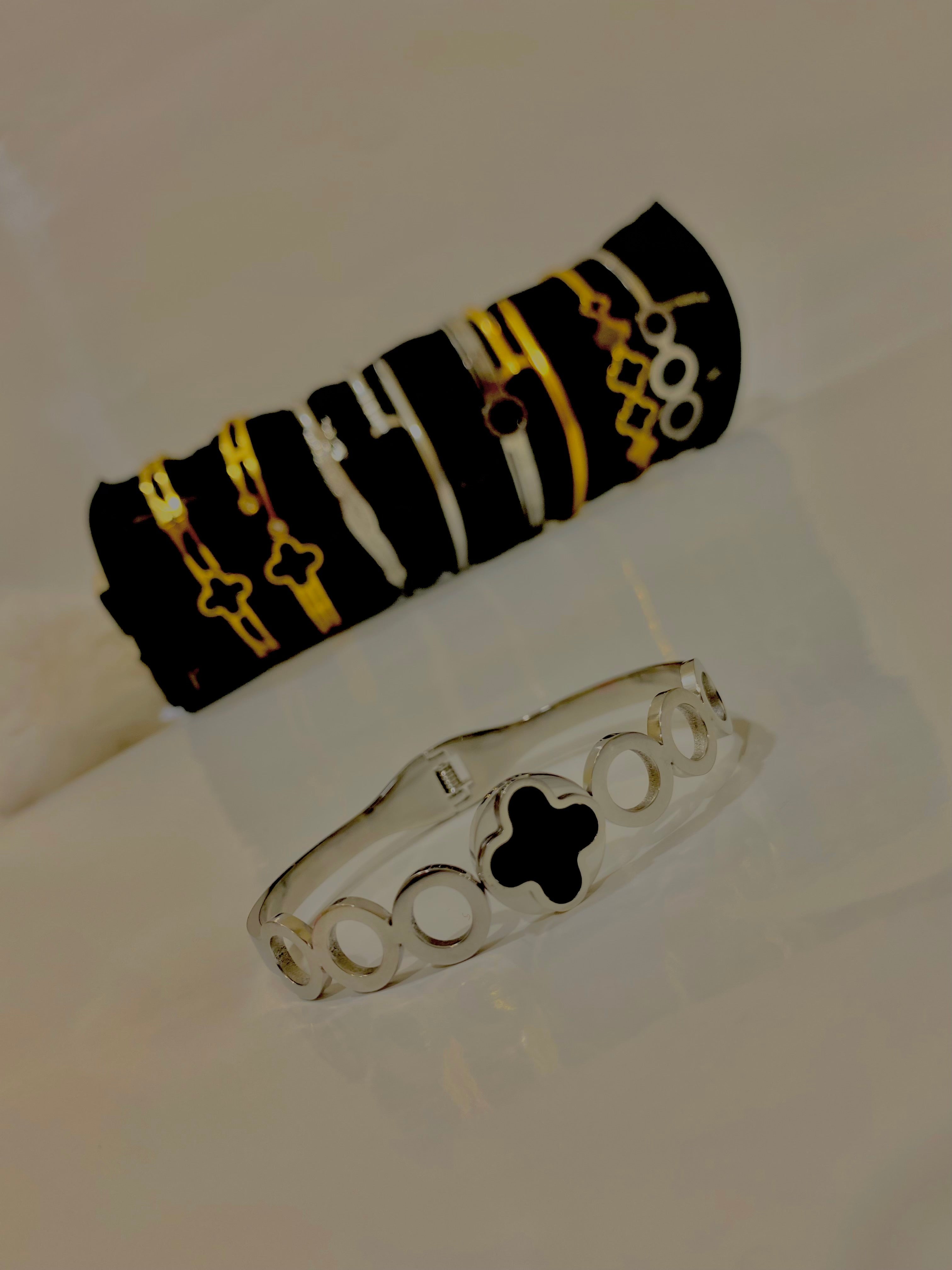 Elegant Metal Bangles Collection