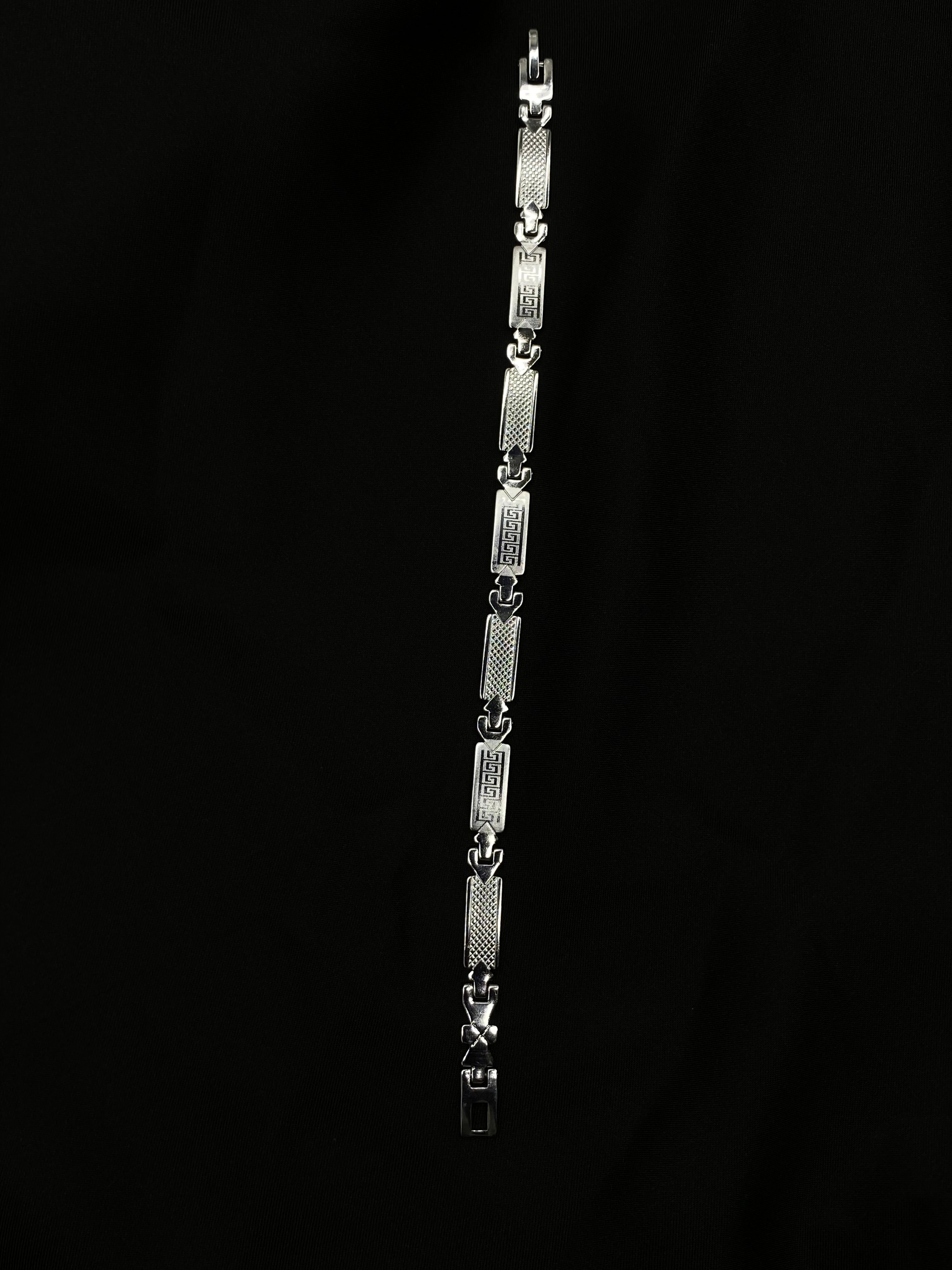 Elegant Stainless Steel Link Bracelet