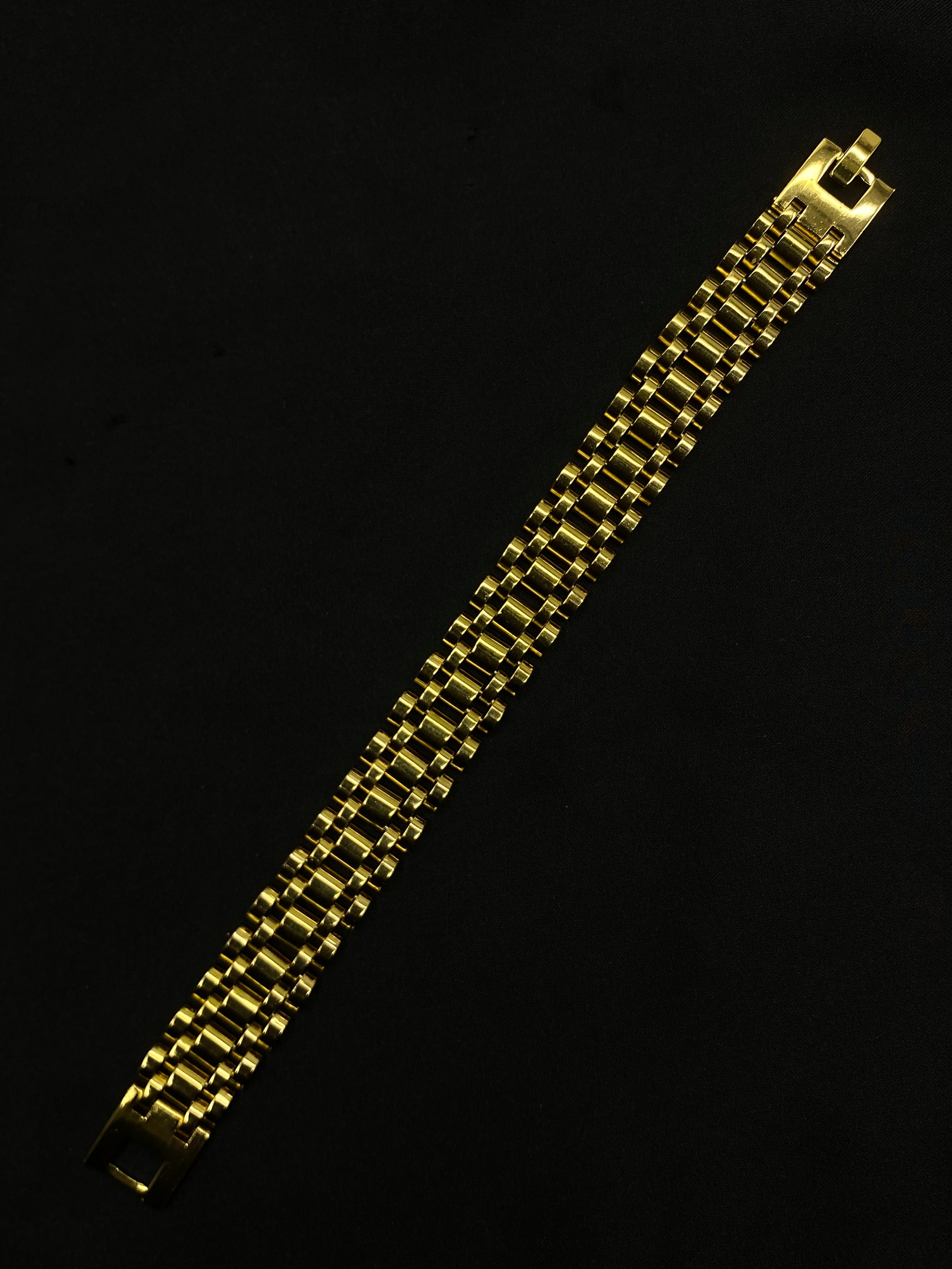 Men’s Gold-Tone Classic Link Chain Bracelet