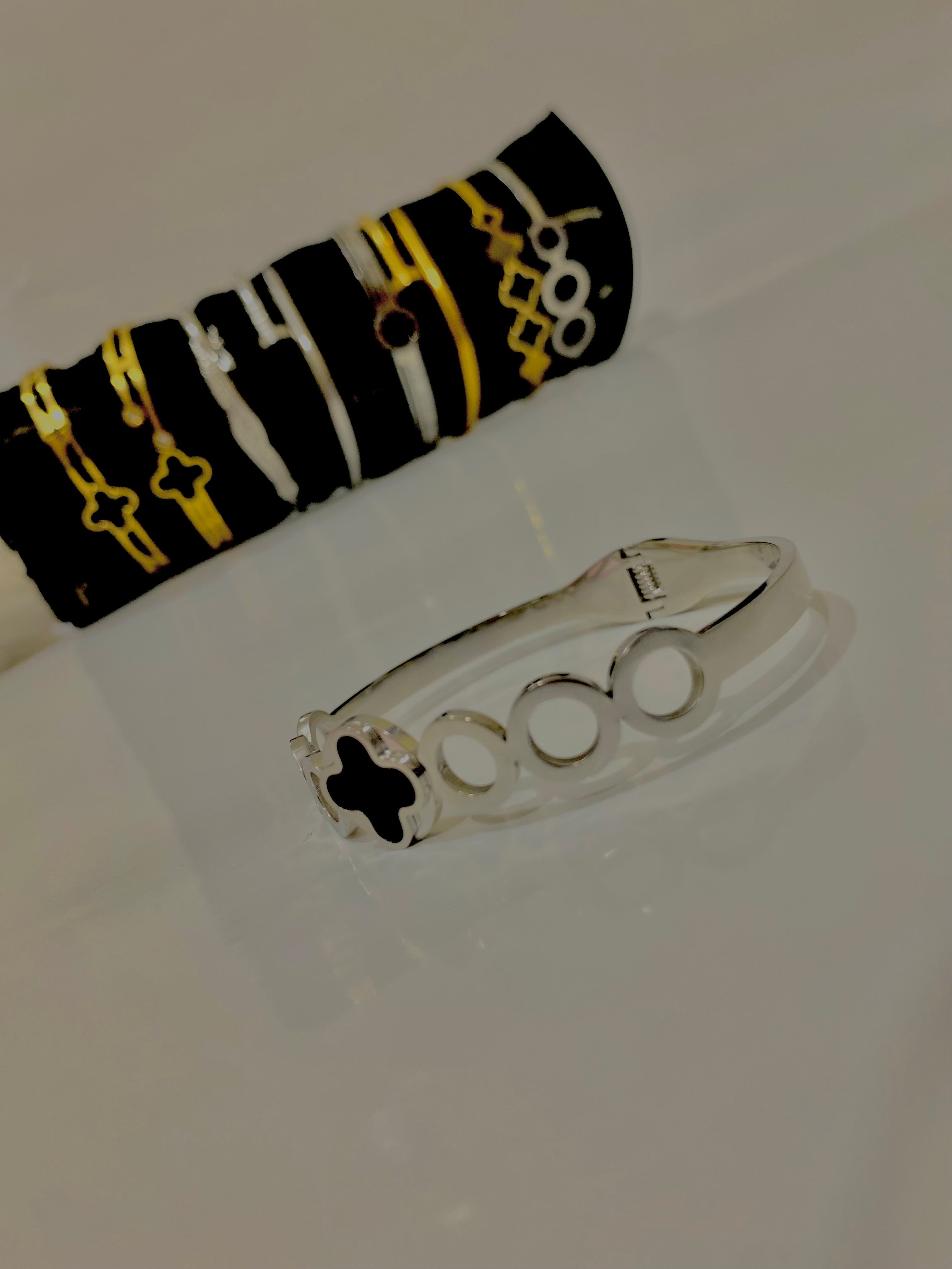 Elegant Metal Bangles Collection