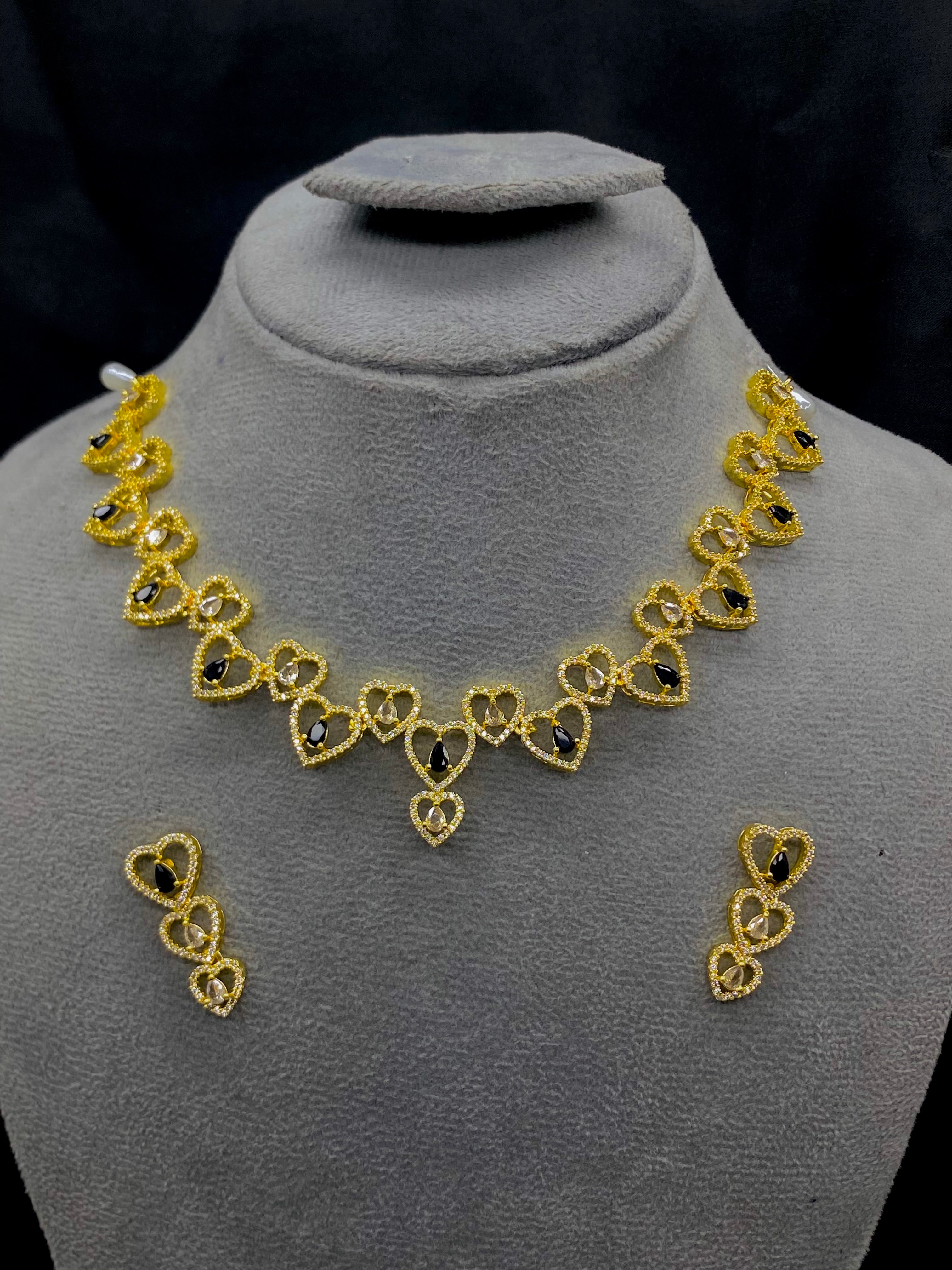 ✨ Dilara Necklace Set (دل آرا)