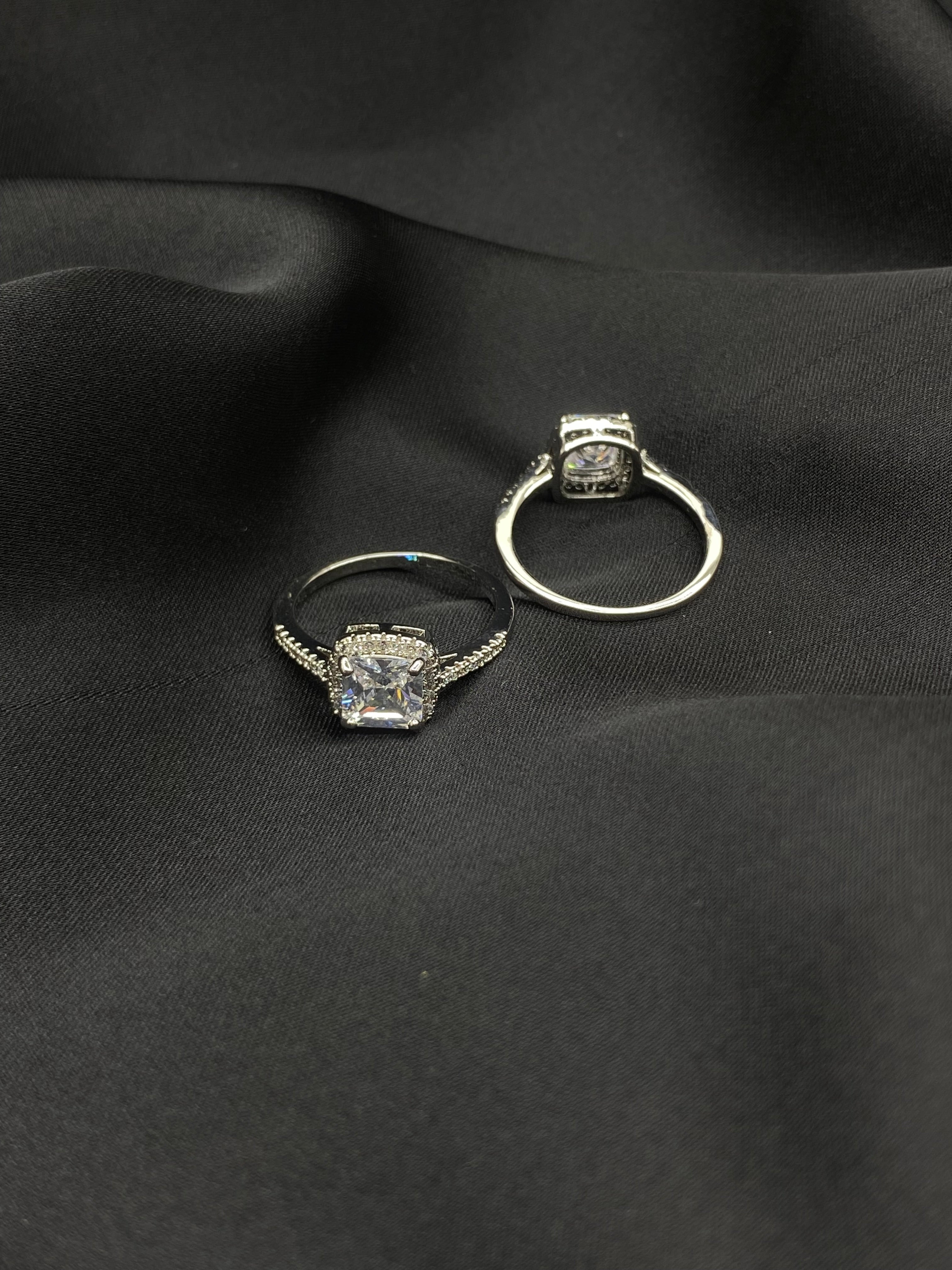 Radiant Cushion-Cut Solitaire Ring
