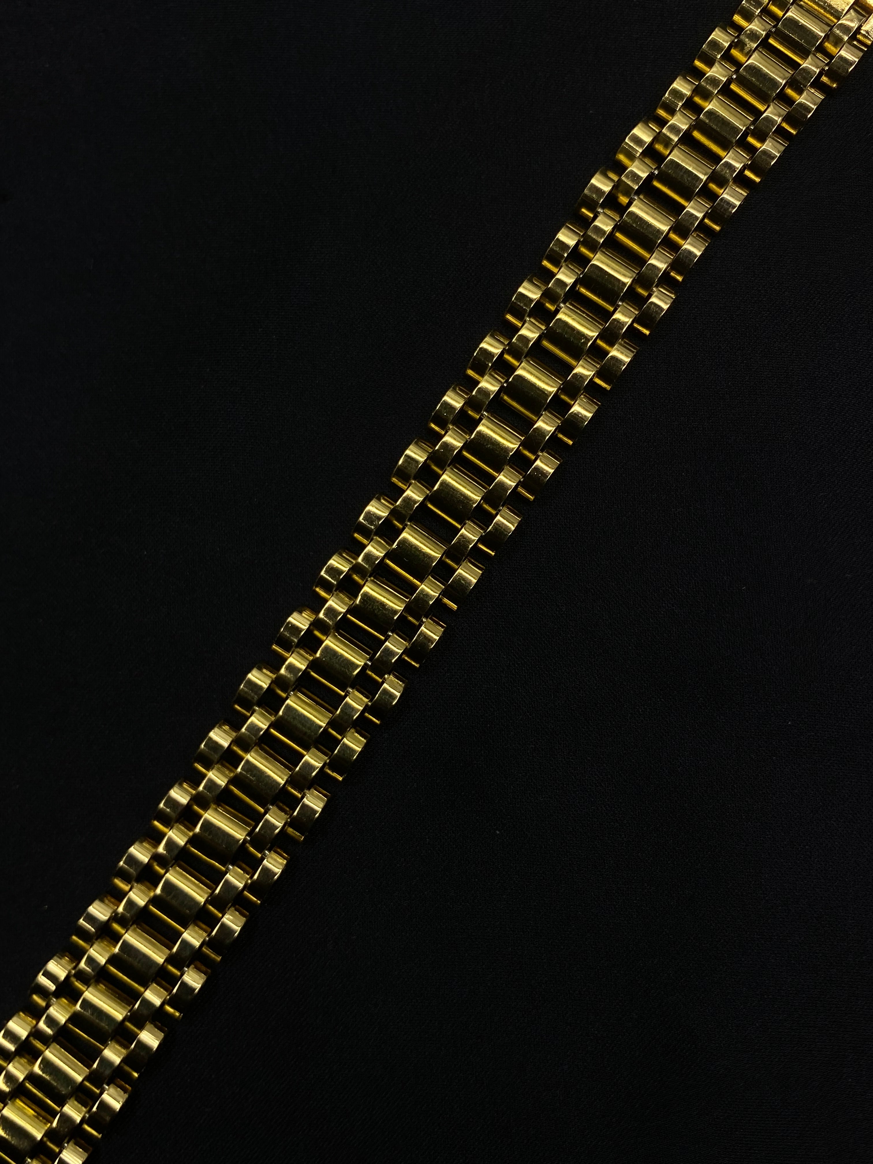 Men’s Gold-Tone Classic Link Chain Bracelet