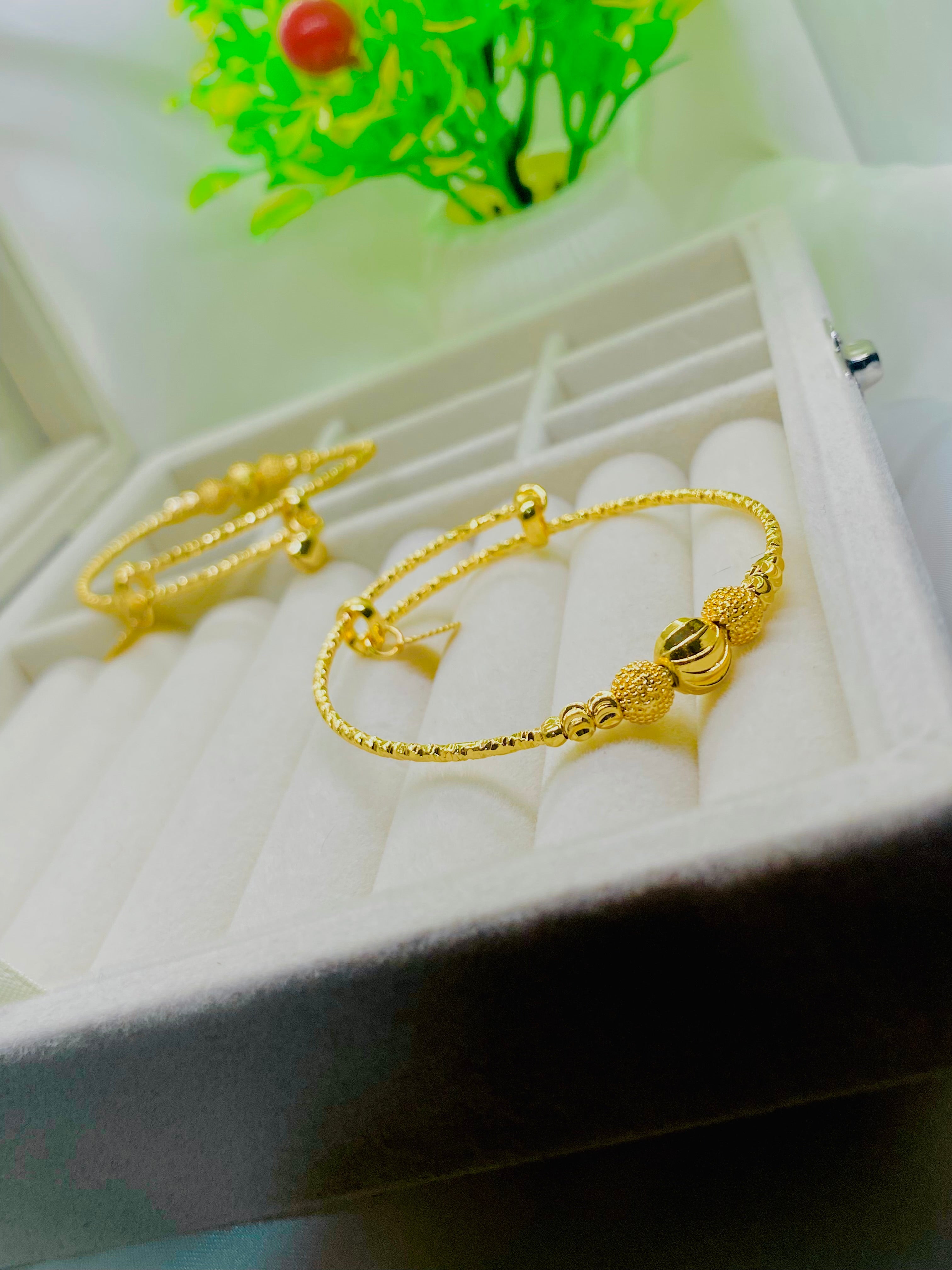 Golden Orb Harmony Bracelet