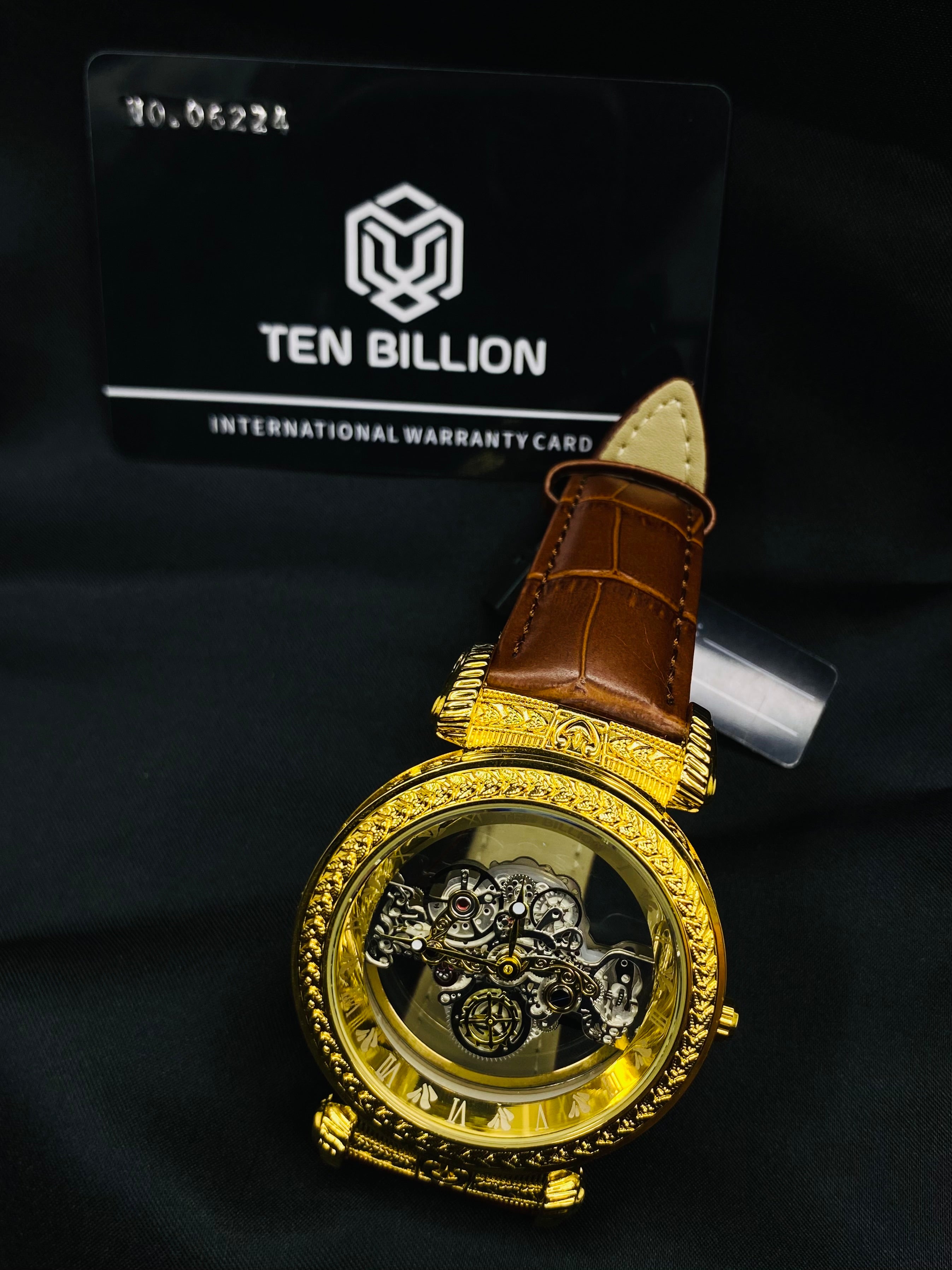 Ten Billion Gold Skeleton Watch – Luxury That Speaks Loud